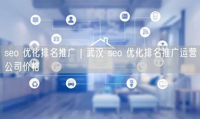 seo 优化排名推广｜武汉 seo 优化排名推广运营公司价格