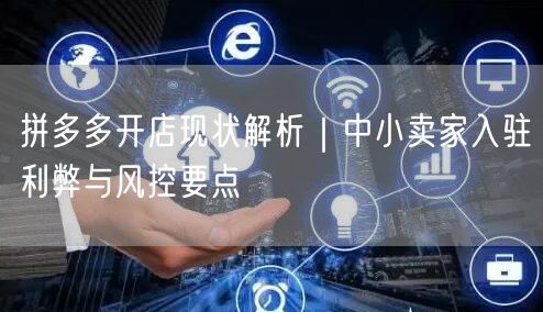 拼多多开店现状解析｜中小卖家入驻利弊与风控要点