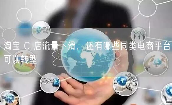 淘宝 C 店流量下滑，还有哪些同类电商平台可以转型