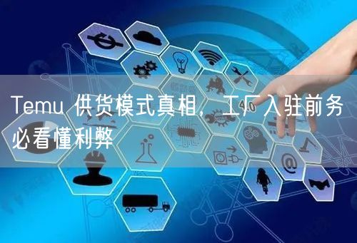 Temu 供货模式真相，工厂入驻前务必看懂利弊