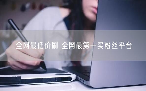 全网最低价刷 全网最第一买粉丝平台