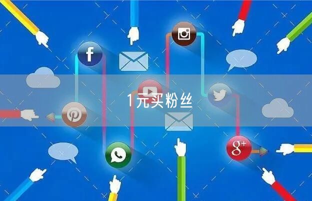 1元买粉丝